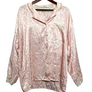 Gold Label Vintage Victoria Secrets Pajamas Full Set Size Large